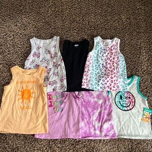 Summer Tank Top Bundle Girls Size 4/5